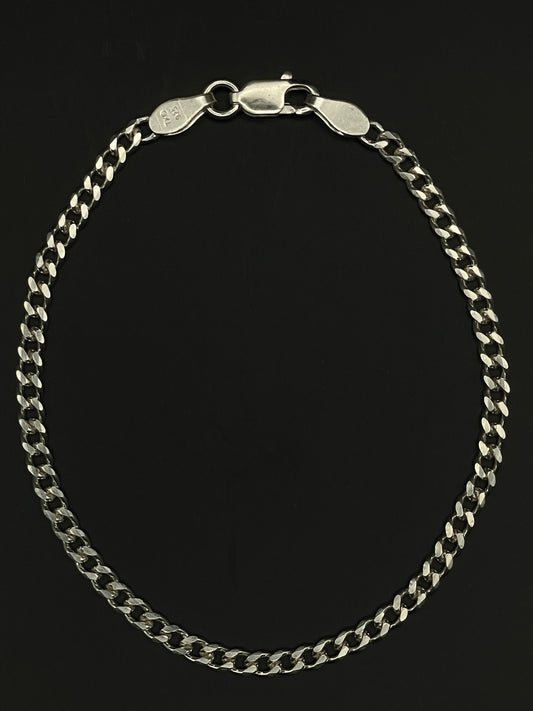 Sterling Silver Curb Bracelet